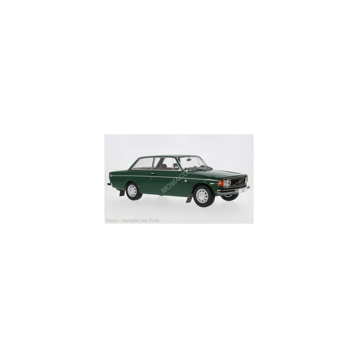 Volvo 142 1973 dark green Die cast - MODEL CAR GROUP