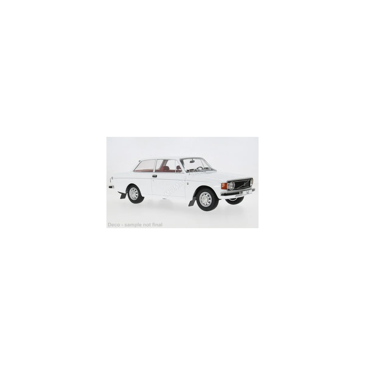 Volvo 142 1973 white Die cast - MODEL CAR GROUP