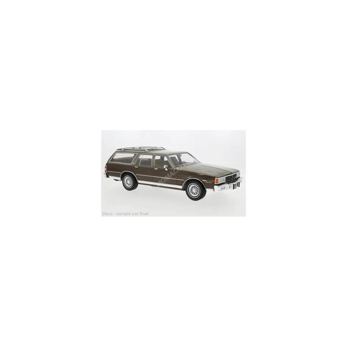 Chevrolet caprice estate wagon 1985 beige/decore Die cast - MODEL CAR GROUP