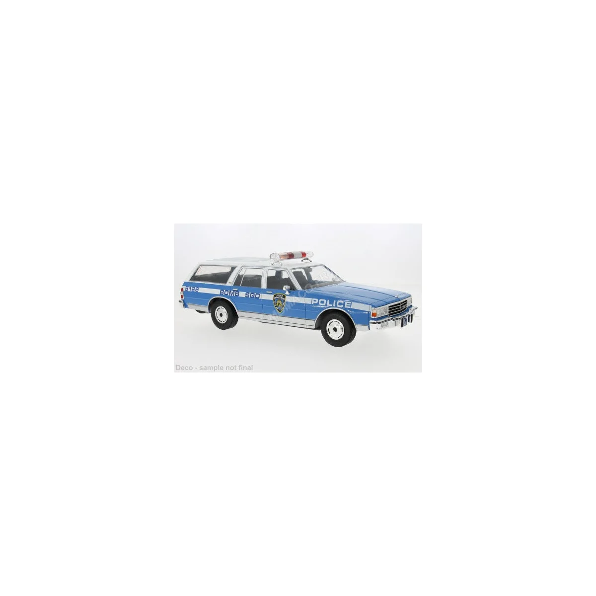 Chevrolet caprice estate wagon new york police department 1985 Die cast - MODEL CAR GROUP