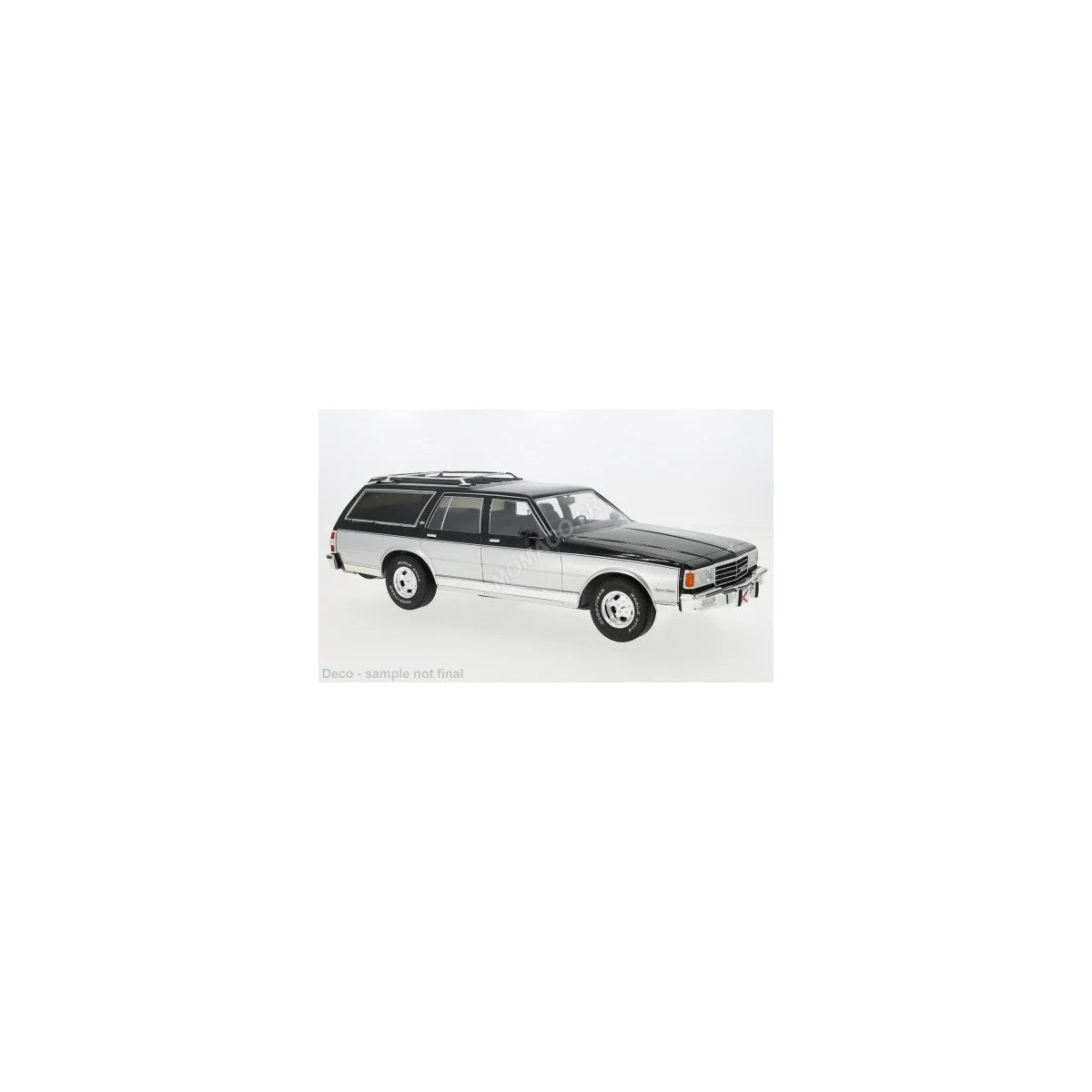 Chevrolet caprice estate wagon 1985 gray 2 tone Die cast - MODEL CAR GROUP