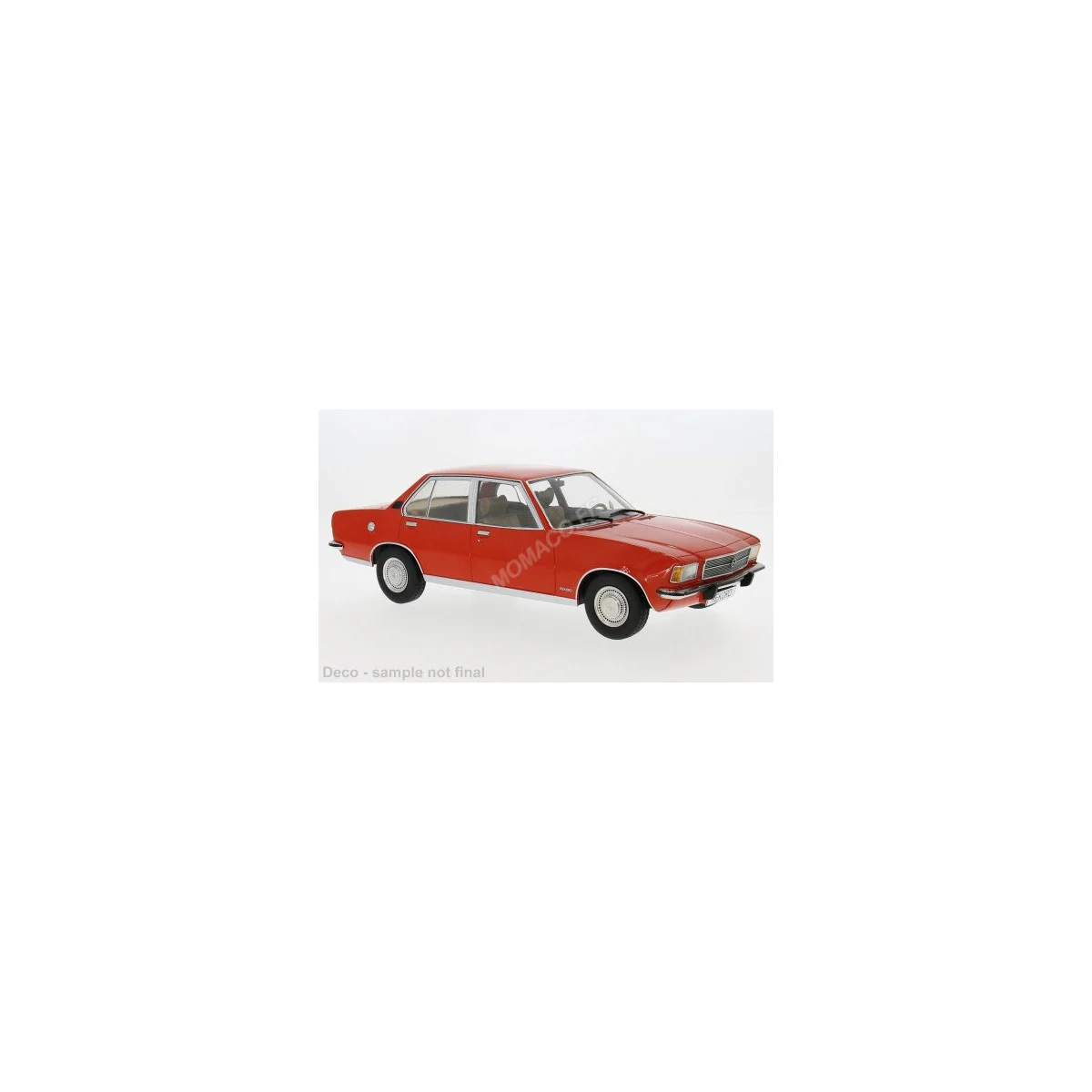 1972 Opel Rekord D, Red Die cast - MODEL CAR GROUP