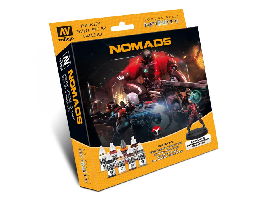 Infinity Nomads Model Color Paint Set - Vallejo
