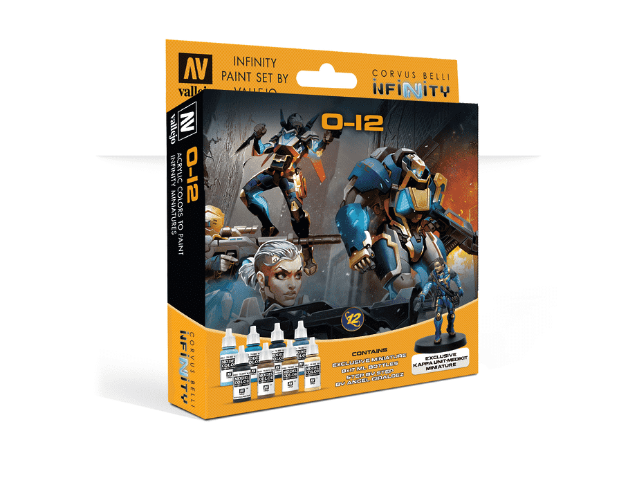 Infinity O-12 Model Color Paint Set
