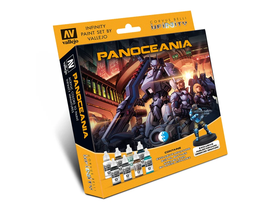 Infinity PanOceania Model Color Paint Set - Vallejo