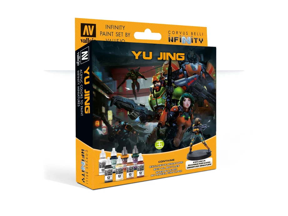 Infinity Yu Jing Model Color Paint Set - Vallejo