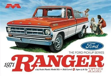 Moebius '71 Ford Ranger Xlt Pickup 1:25