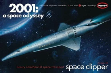 Moebius Orion III Space Clipper 29' Long 1:72