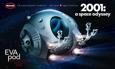 Moebius 2001: Space Odyssey EVA Pod 1:8