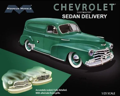 Moebius Models 2303 1948 Chevrolet Fleetmaster Sedan Delivery 1/25 Scale Model Kit