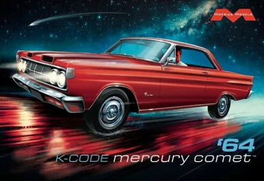 1/25 Moebius 1964 K-Code Mercury Comet