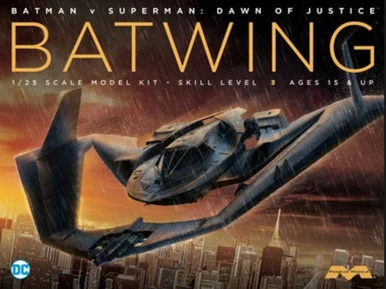 Moebius Bvs Batplane Kit 1:25