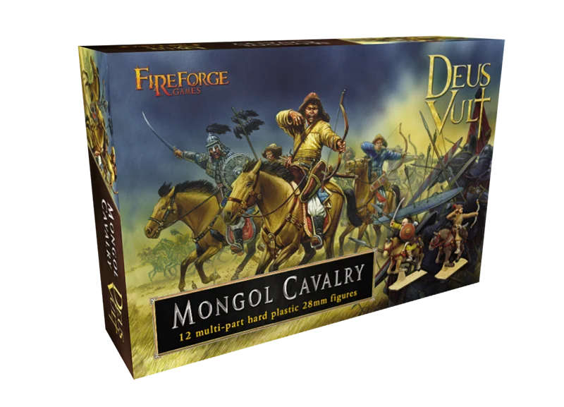 Mongol Cavalry, 28mm Plastic Model Figures - Fireforge Games