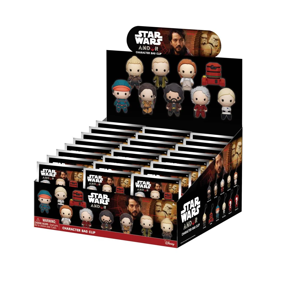 STAR WARS - Andor - 3D Foam Bag Clip (Display 24 Pcs)