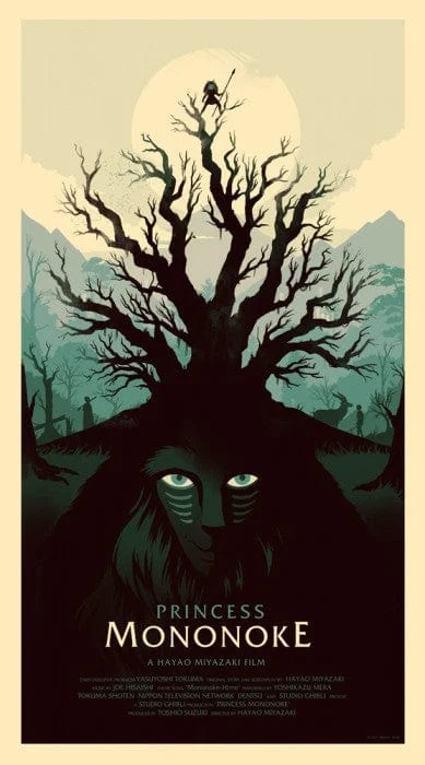 Princess Mononoke - Olly Moss