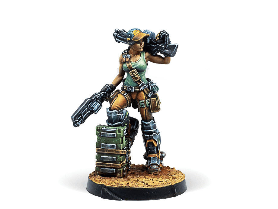 Infinity NA2 Monstruckers (Boarding Shotgun) Miniature Game Figure - Corvus Belli