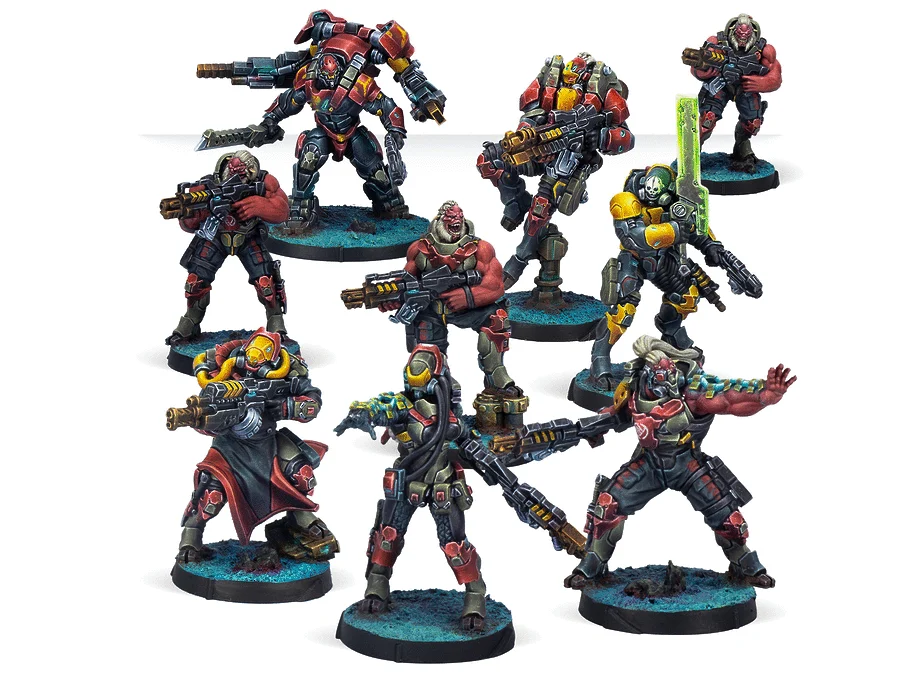 Infinity Combined Army Morat Aggression Force Action Pack - Corvus Belli