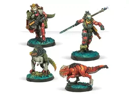 Infinity Combined Army Morat Expansion Pack Beta Miniature Game Figures - Corvus Belli