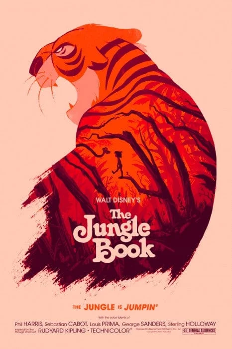 The Jungle Book - Olly Moss