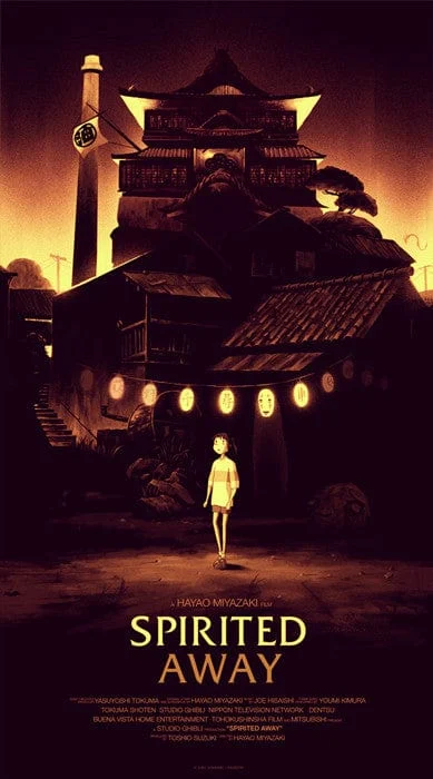 Spirited Away - Olly Moss