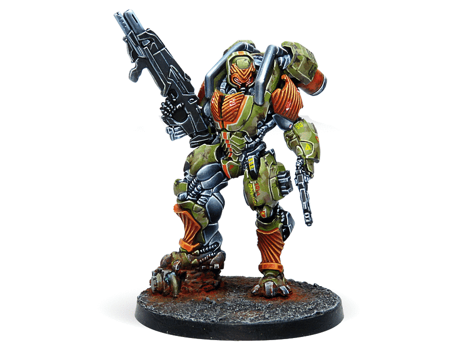 Infinity Yu Jing Mówáng Troops (MULTI Rifle/ Red Fury) Miniature Game Figure - Corvus Belli