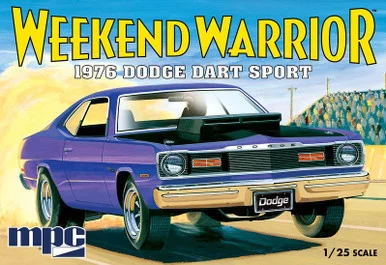 1/25 MPC 1976 Dodge Dart Weekend Warrior Plastic Model Kit