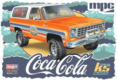 1/25 MPC Super Snap Blazer Snap Coke Plastic Model Kit