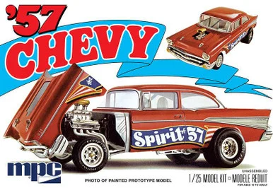 1/25 MPC 1957 Chevy Spirit of 57 Gasser Car