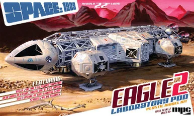 1/48 MPC Space 1999: Eagle II Transporter w/Lab Pod (22 Long)