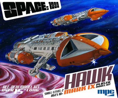 1/48 MPC Space 1999: Hawk Mark IV Spacecraft