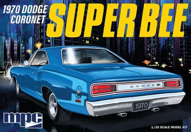 1/25 MPC 1970 Dodge Coronet Super Bee Plastic Model Kit