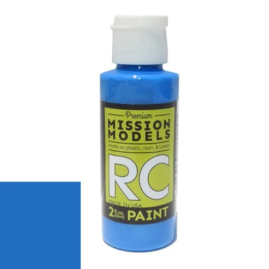 Mission Models RC047 RC Fluorescent Racing Blue 2oz
