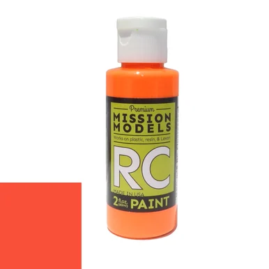Mission Models RC045 RC Fluorescent Racing Orange 2oz