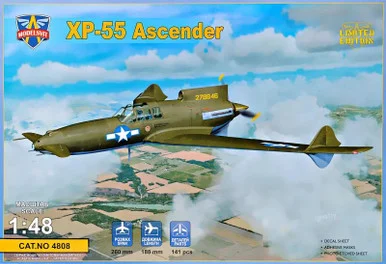 1/48 Modelsvit Curtiss-Wright XP-55 Ascender LE