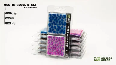 GGRSETMN - Grass Tuft Set: Mystic Nebulae Set- Wild