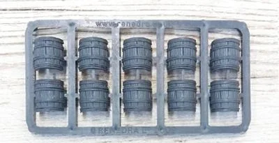 Barrels Large Size 28mm Scale Scenery - Renedra Limited