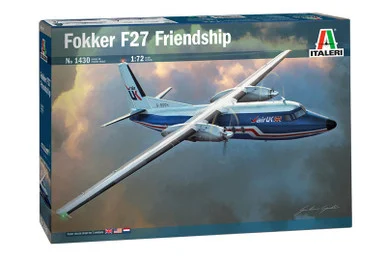 Italeri 1430 Fokker F27-400 Friendship 1/72 Scale Model Kit