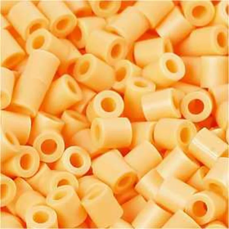 PhotoPearls, size 5x5 mm, hole size 2.5 mm, light orange (26), 6000pcs - Nabbi