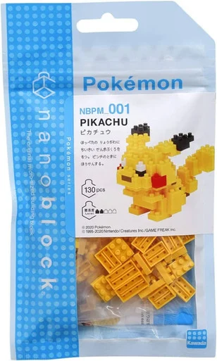 Nanoblock Kawada NBPM-001 Pokemon Pikachu