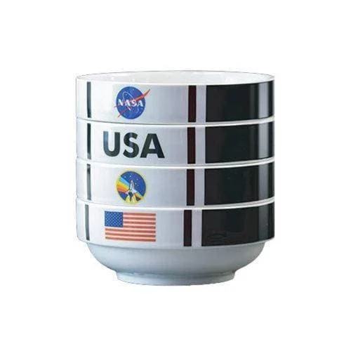 NASA Shuttle Stackable Bowl Set - The Coop