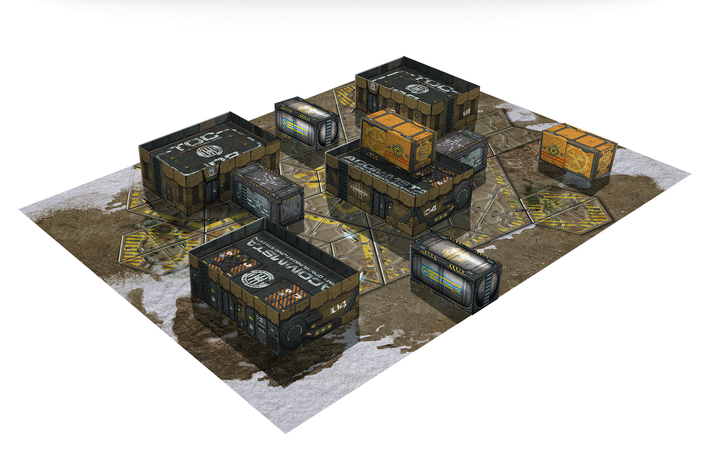 Infinity Navajo Outpost Scenery Pack - Corvus Belli