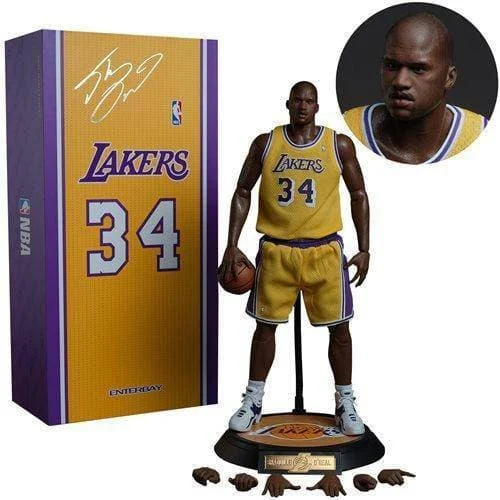 NBA Los Angeles Lakers Shaquille O'Neal 1:6 Scale Real Masterpiece Action Figure - Enterbay