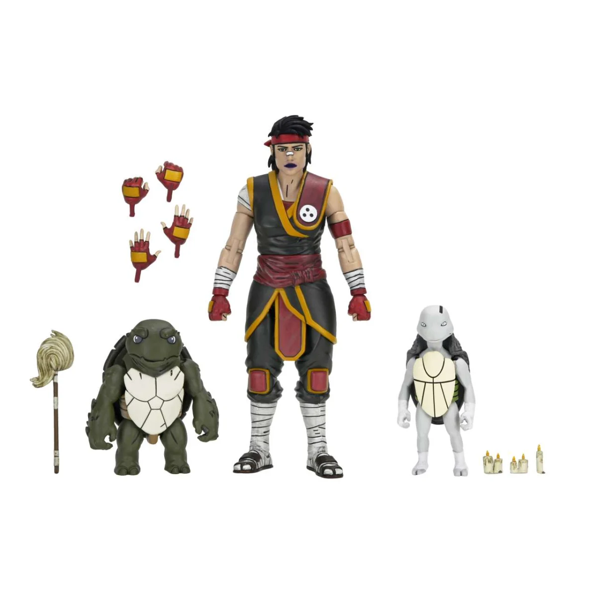 Ninja Turtles: The Last Ronin Action - Handyman Ultimate Casey Marie with Baby Odyn & Uno 17cm
