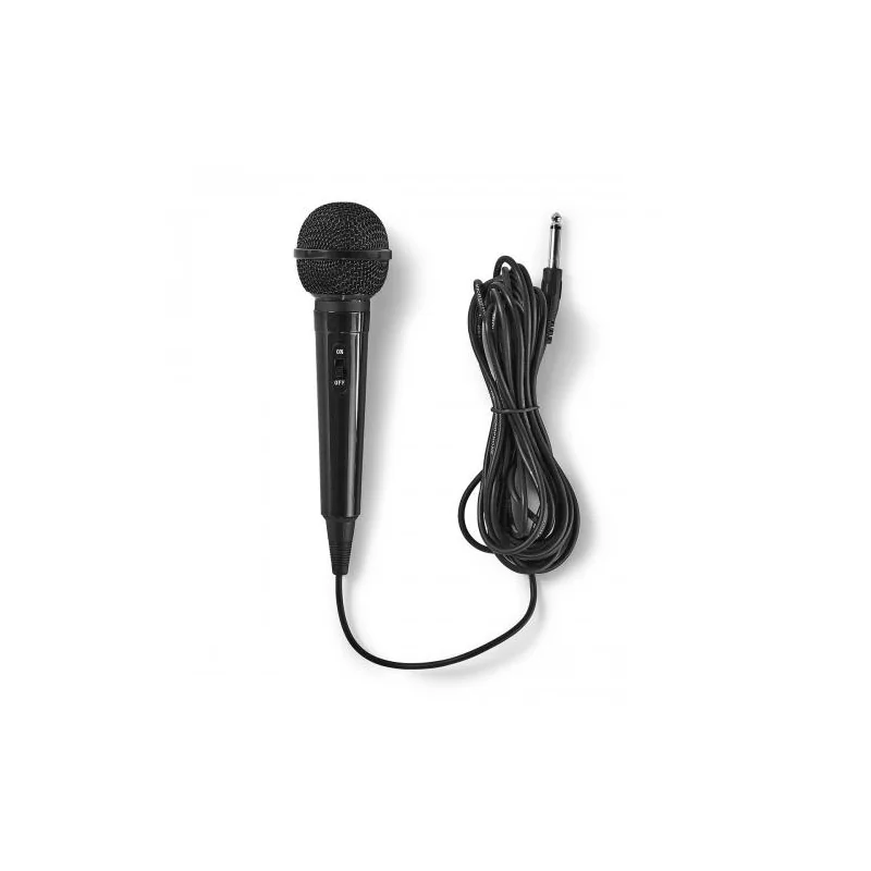 Wired karaoke microphone 5m - 6.35mm jack with cover