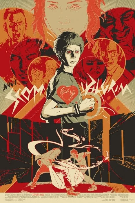 Nega Scott Pilgrim Vs. The World - Martin Ansin