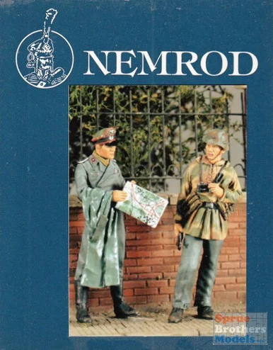 NEM35078 1:35 Nemrod 21 Panzer Division June 1944 Figure Set (2 figures)