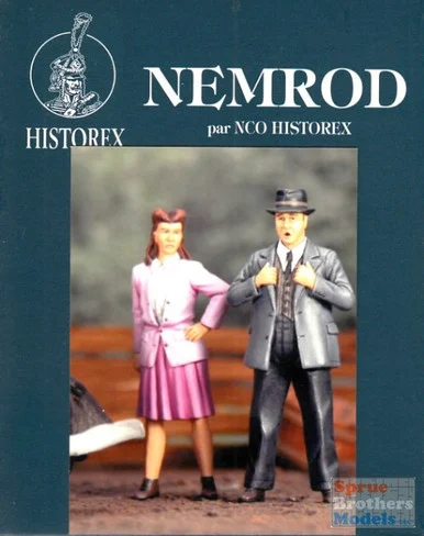 NEM35081 1:35 Nemrod Civilians June 1944 Figure Set (2 figures)