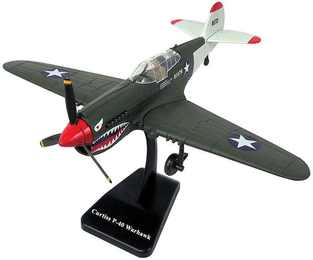 New Ray Curtiss P-40 Warhawk 1/48 Scale Snap & Screw Model Kit