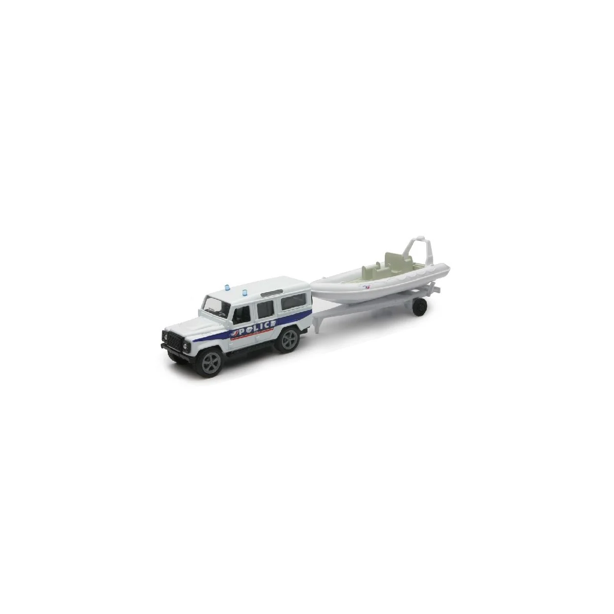 [HC] - Land Rover Defender 110 Police + Zodiac 1/43
