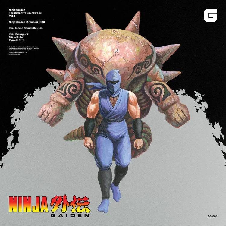Ninja Gaiden – The Definitive Soundtrack Volume 1 – 2XLP - Brave Wave Productions
